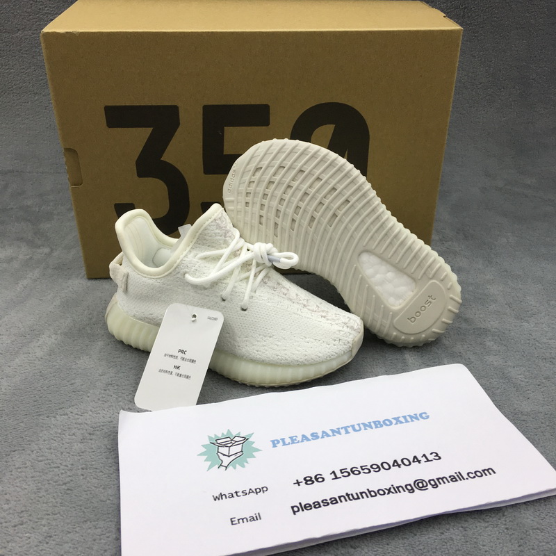 Authentic Adidas Yeezy 350 Boost V2 “Triple White“ Kids